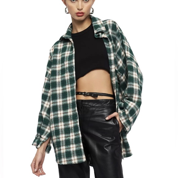 Lioness Tops - Lioness Ken Checkered Shirt Size XS NEW With Tags